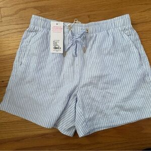 NWT Lilly Pulitzer Croix shorts blue stripe